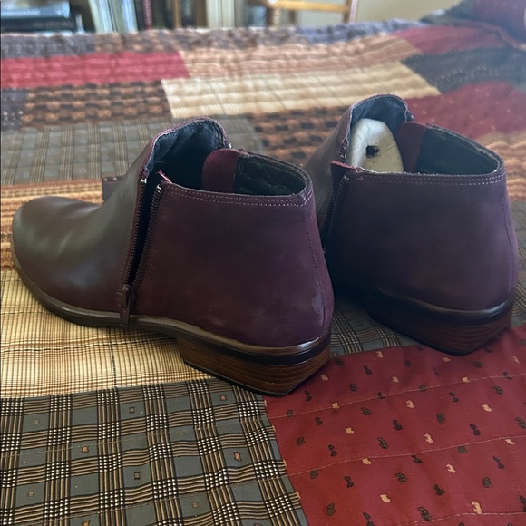 Naot Women’s Bordeaux Leather Boots - Picture 7 of 9